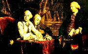 Sir Joshua Reynolds a, conversation USA oil painting artist